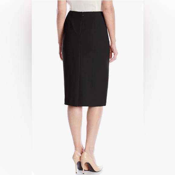 NWT Kasper Women’s Black Pencil Skirt Size 6 - Picture 2 of 9